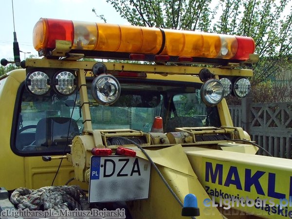 Federal Signal AeroDynic (zbliżenie)